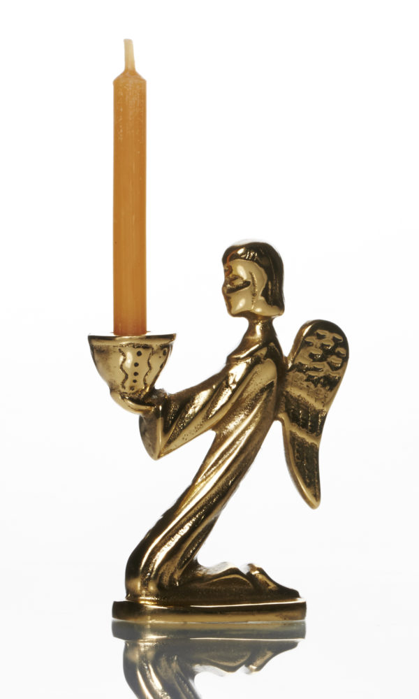 Kerzenständer kniender Engel
